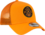 Men's Houston Dynamo New Era Orange Quad Patch 9FORTY Snapback Hat