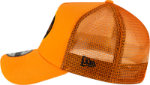 Men's Houston Dynamo New Era Orange Quad Patch 9FORTY Snapback Hat