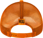Men's Houston Dynamo New Era Orange Quad Patch 9FORTY Snapback Hat