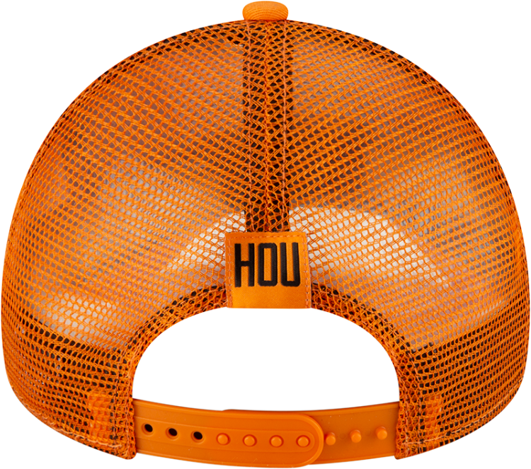 Men's Houston Dynamo New Era Orange Quad Patch 9FORTY Snapback Hat