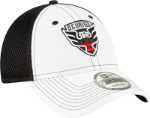 D.C. United New Era Patch 9FORTY Trucker Snapback Hat - White/Black