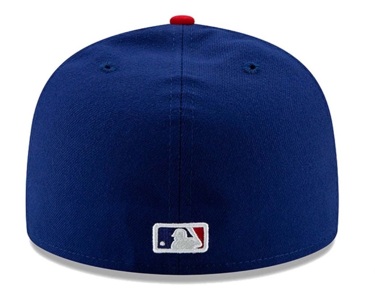 Men's Philadelphia Phillies New Era Royal/Red Alternate Authentic Collection On-Field 59FIFTY Fitted Hat detail view