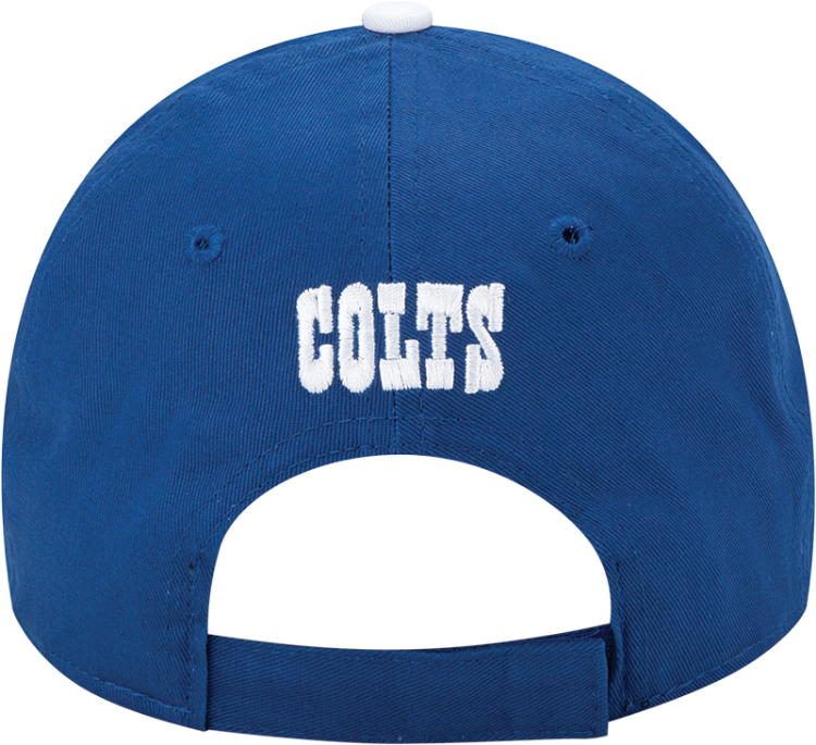 New Era 9Twenty Women Indianapolis Colts Royal Blue Adjustable Cap image 5