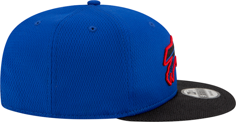 New Era Buffalo Bills 2021 Sideline Road 9FIFTY Snapback Hat