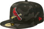 New Era St. Louis Cardinals Camo black Vize 5950 Fitted MLB Alternate Flat bill baseball cap