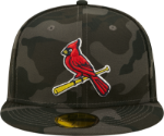 New Era St. Louis Cardinals Camo black Vize 5950 Fitted MLB Alternate Flat bill baseball cap