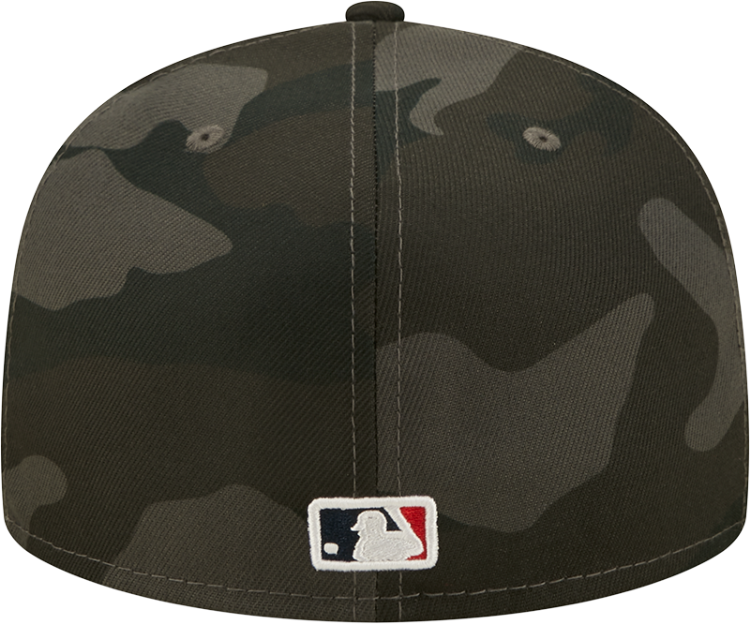 New Era St. Louis Cardinals Camo black Vize 5950 Fitted MLB Alternate Flat bill baseball cap image 6