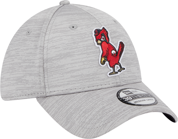 Men's St. Louis Cardinals New Era Gray 2023 Clubhouse 39THIRTY Flex Hat