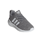 ADIDAS GW8186 SWIFT RUN 22 EL INF'S (Medium) Grey/White/Grey Mesh Running Shoes