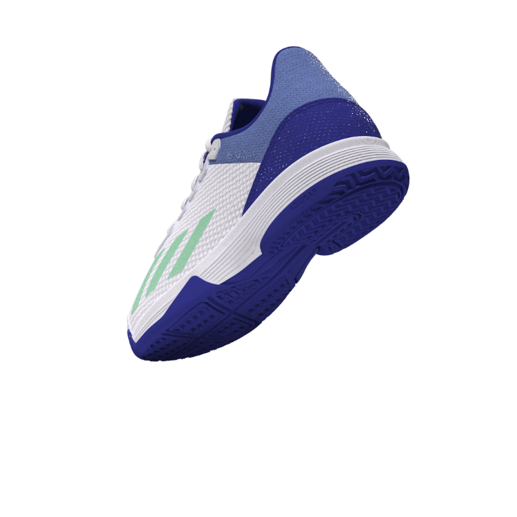 HP9715 Adidas Juniors' Courtflash Tennis Shoes Footwear White and Pulse Mint image 14