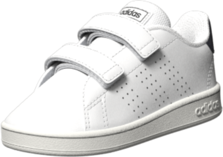 Adidas Advantage Sneakers White/Ink/Cloud White US Toddler Boy's Size FW2590 image 6