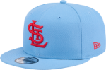 St Louis Cardinals Evergreen Sky Blue 9FIFTY Snapback Hat by New Era