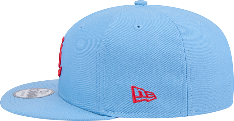 St Louis Cardinals Evergreen Sky Blue 9FIFTY Snapback Hat by New Era