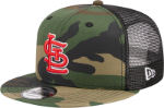 St. Louis Cardinals New Era Woodland Camo Trucker 9FIFTY Snapback Hat - Camo