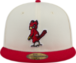 New Era St. Louis Cardinals White Cooperstown Collection Alternate Chrome 59FIFTY Fitted Hat