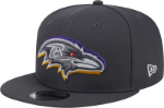 Baltimore Ravens New Era 2024 NFL Draft On-Stage 9FIFTY Snapback Hat - Black