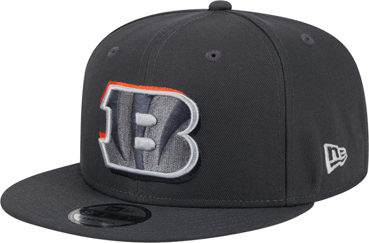 Cincinnati Bengals New Era 2024 NFL Draft On-Stage 9FIFTY Snapback Hat  front view