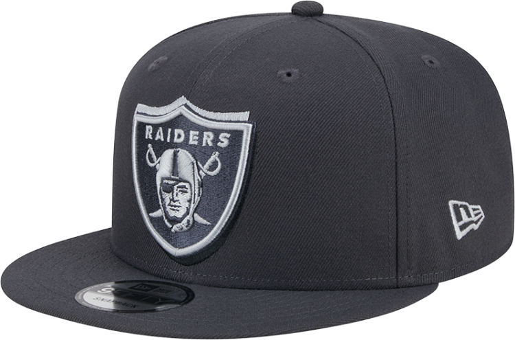 Las Vegas Raiders New Era 2024 NFL Draft On-Stage 9FIFTY Snapback Hat  front view