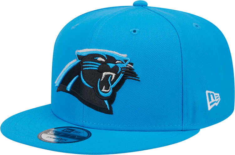 Carolina Panthers New Era 2024 NFL Draft On-Stage 9FIFTY Snapback Hat front view