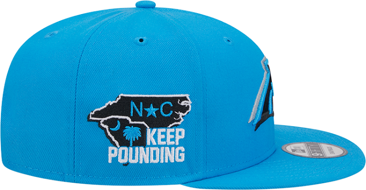Carolina Panthers New Era 2024 NFL Draft On-Stage 9FIFTY Snapback Hat image 6