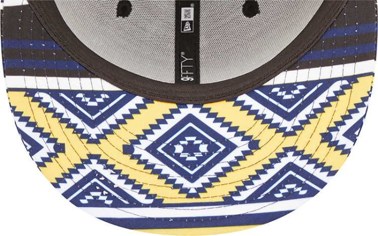 New Era LA Galaxy 9Fifty Snapback Hat (Black/Multi) image 5