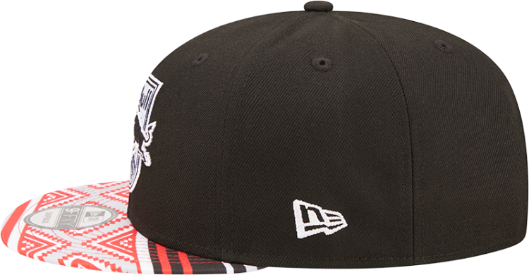 New Era New York Red Bull 9Fifty Snapback Hat detail view