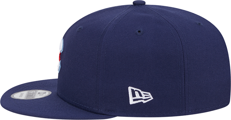 Chicago Cubs New Era City Connect 9Fifty Snapback Hat detail view