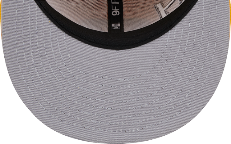 Men's Pittsburgh Pirates New Era Gold City Connect Icon 9FIFTY Snapback Hat image 7