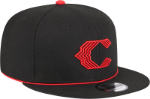 Cincinnati Reds MLB City Connect 2024 Black 9FIFTY Snapback Hat