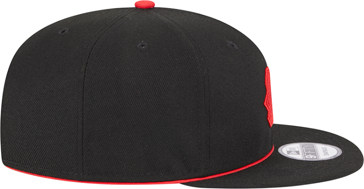 Cincinnati Reds MLB City Connect 2024 Black 9FIFTY Snapback Hat