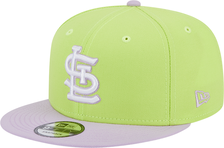New Era St. Louis Cardinals Men's Neon Green/Grey Color Pack 9Fifty Snapback hat