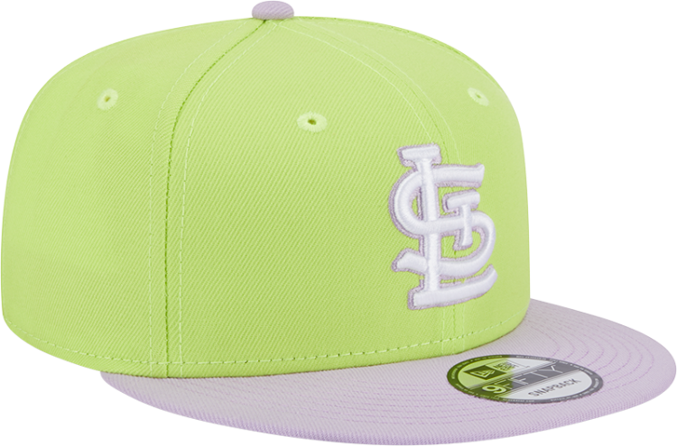 New Era St. Louis Cardinals Men's Neon Green/Grey Color Pack 9Fifty Snapback hat
