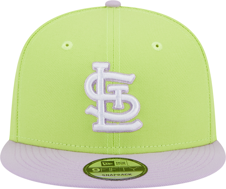 New Era St. Louis Cardinals Men's Neon Green/Grey Color Pack 9Fifty Snapback hat