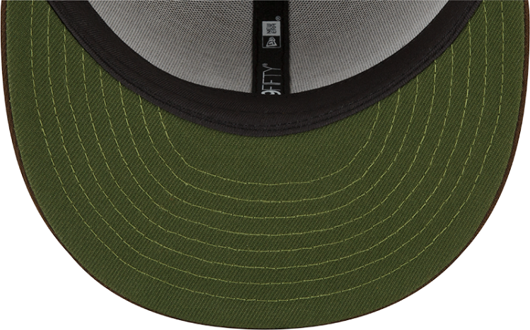 St. Louis Cardinals Brown Old Gold 1940 ASG Patch Dark Green UV New Era 59Fifty Fitted Hat image 7