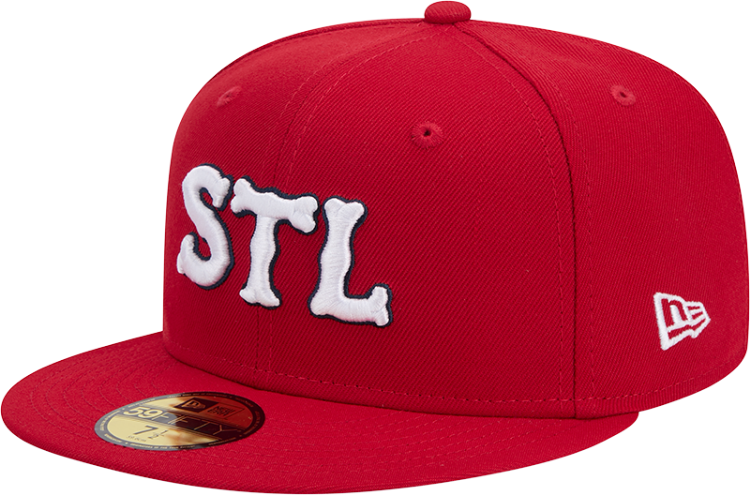 St. Louis Cardinals New Era 2024 City Connect  9FIFTY Snapback Hat front view