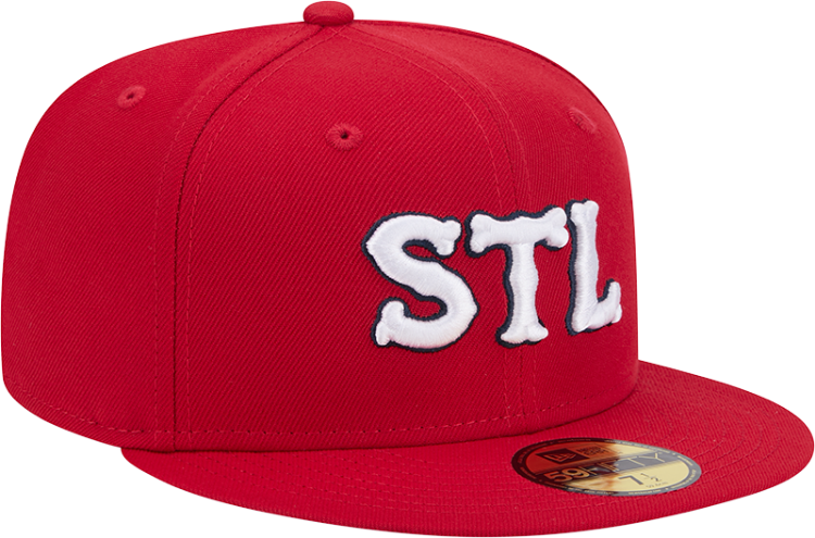  St. Louis Cardinals New Era 2024 City Connect  9FIFTY Snapback Hat side view