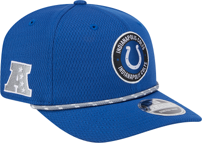 New Era Indianapolis Colts 2024 Sideline Stretch 9SEVENTY Adjustable Hat side view