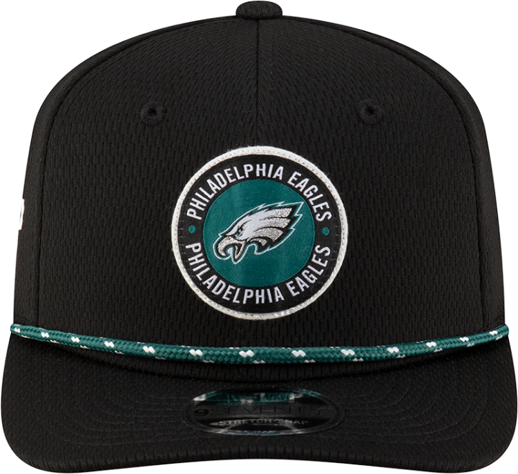 New Era Philadelphia Eagles 2024 Sideline Stretch 9SEVENTY Adjustable Hat