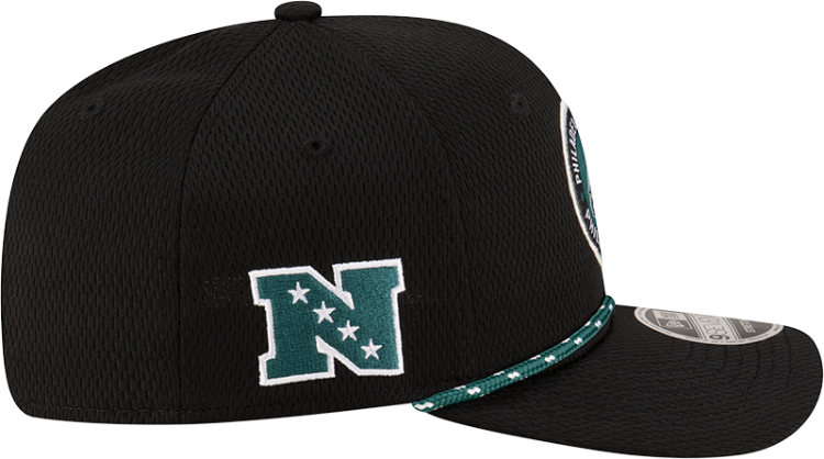 New Era Philadelphia Eagles 2024 Sideline Stretch 9SEVENTY Adjustable Hat