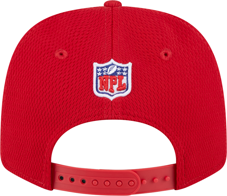 New Era San Francisco 49ers 2024 Sideline Stretch 9SEVENTY Adjustable Hat