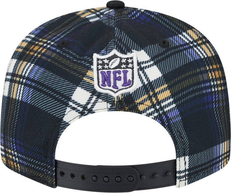 New Era 2024 Baltimore Ravens Statement Grey Sideline 950 Snapback Adjustable Hat image 5