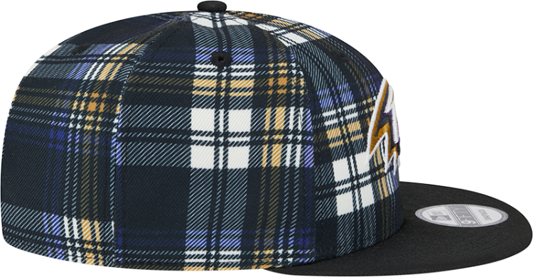 New Era 2024 Baltimore Ravens Statement Grey Sideline 950 Snapback Adjustable Hat image 6