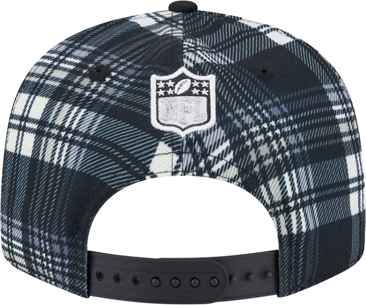 New Era 2024 Las Vegas Raiders Statement Grey Sideline 950 Snapback Adjustable Hat