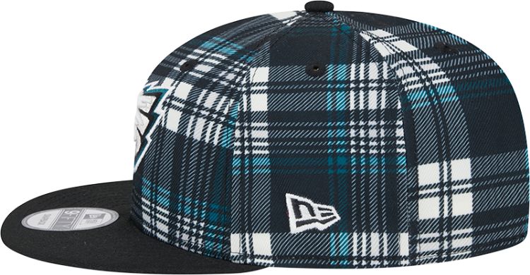 New Era 2024 Philadelphia Eagles Statement Grey Sideline 950 Snapback Adjustable Hat detail view