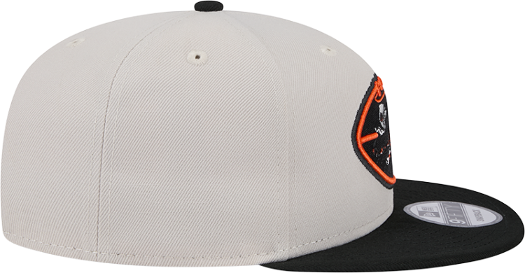 Cincinnati Bengals New Era 2024 Sideline Historic 59FIFTY Fitted Hat - Stone/Black