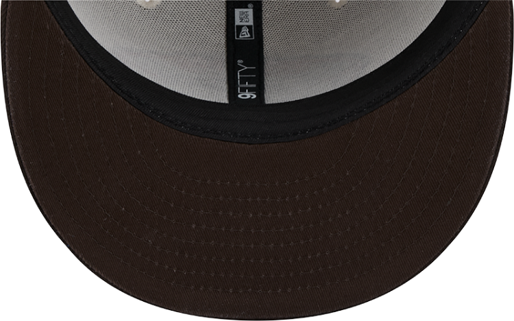 Cleveland Browns New Era 2024 Sideline Historic 59FIFTY Fitted Hat - Stone/Black image 7