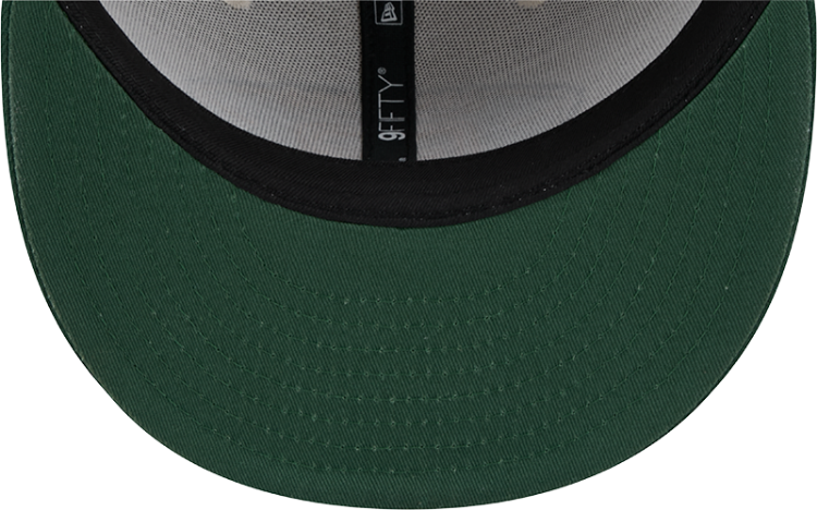Green Bay Packers New Era 2024 Sideline Historic 59FIFTY Fitted Hat - Stone/Black image 7