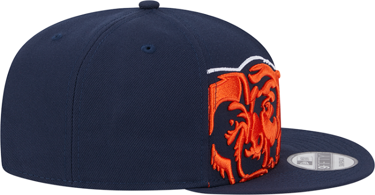 Chicago Bears New Era Team Shadow 9FIFTY Snapback Hat