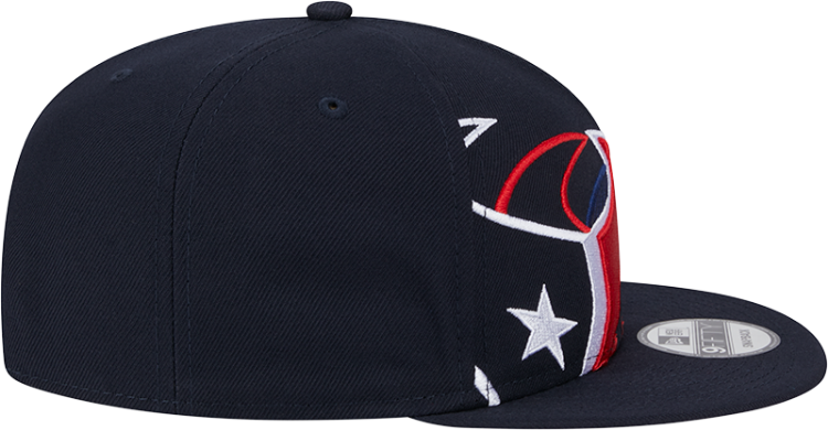 Houston Texans New Era Team Shadow Navy 9FIFTY Snapback Hat image 5