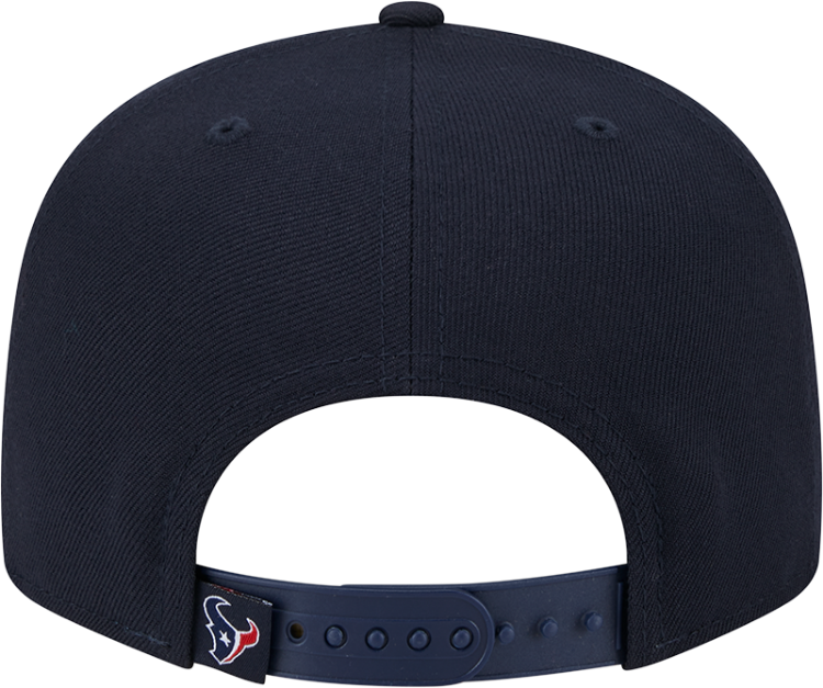Houston Texans New Era Team Shadow Navy 9FIFTY Snapback Hat image 6